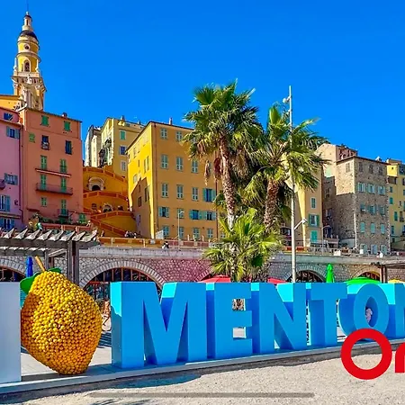 Moderne Avec Terrasse, Climatisé, Wifi, 2 Couchages à - Fr-1-647-50 * Mentone